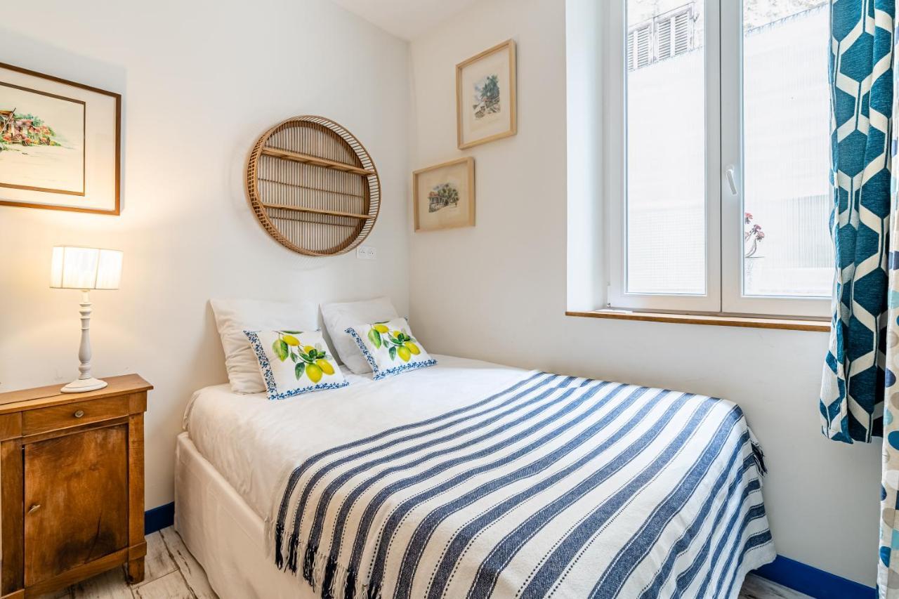 Studio Bleu 29M2, 120M Vieux-Port , Clim ,Wifi, Acces Autonome Avec Code Marsella Exterior foto